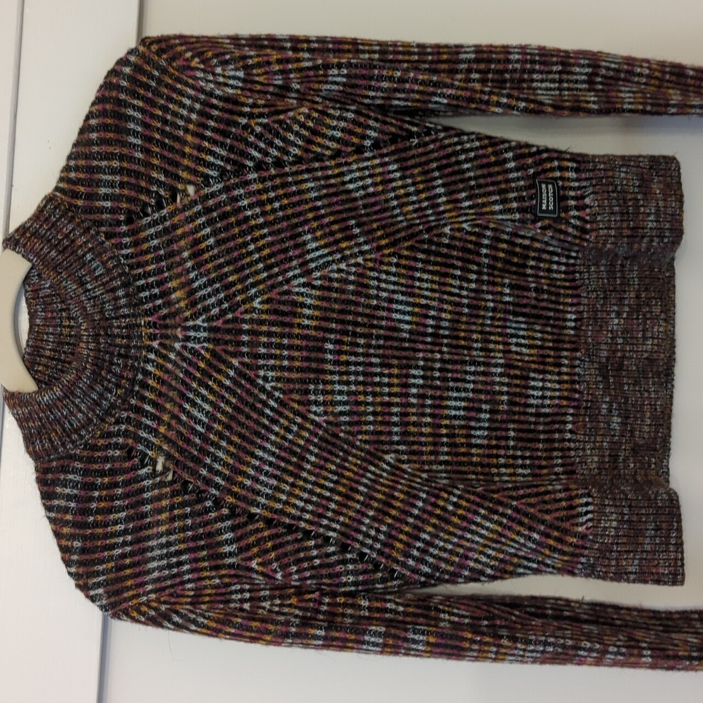 Maison Scotch Cropped Sweater